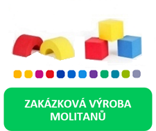 Zakázková výroba molitanů