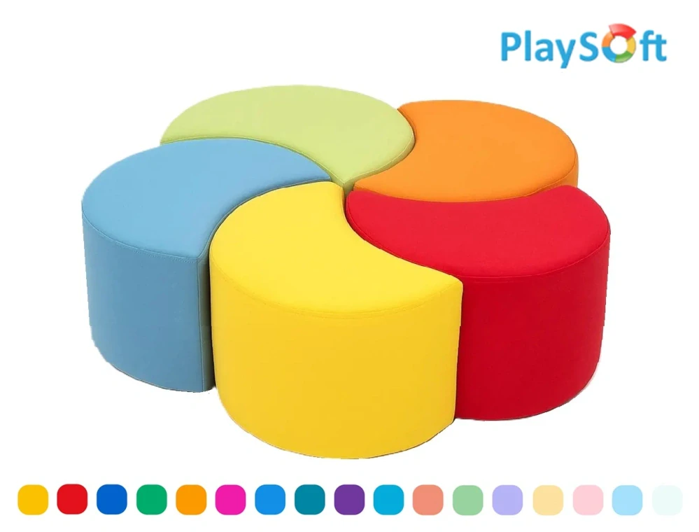 SEDACÍ ROZETA PlaySoft - molitanová modulární sestava 5 ks + DOPRAVA ZDARMA