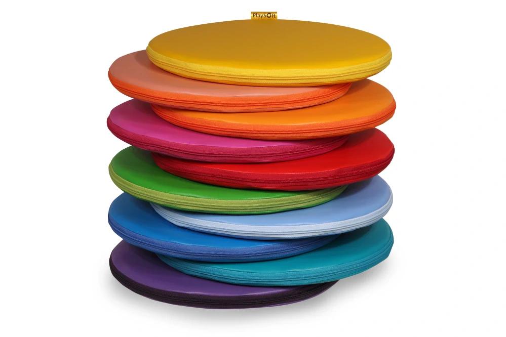 PODSEDÁKY PlaySoft kulaté (35 cm) 10 ks