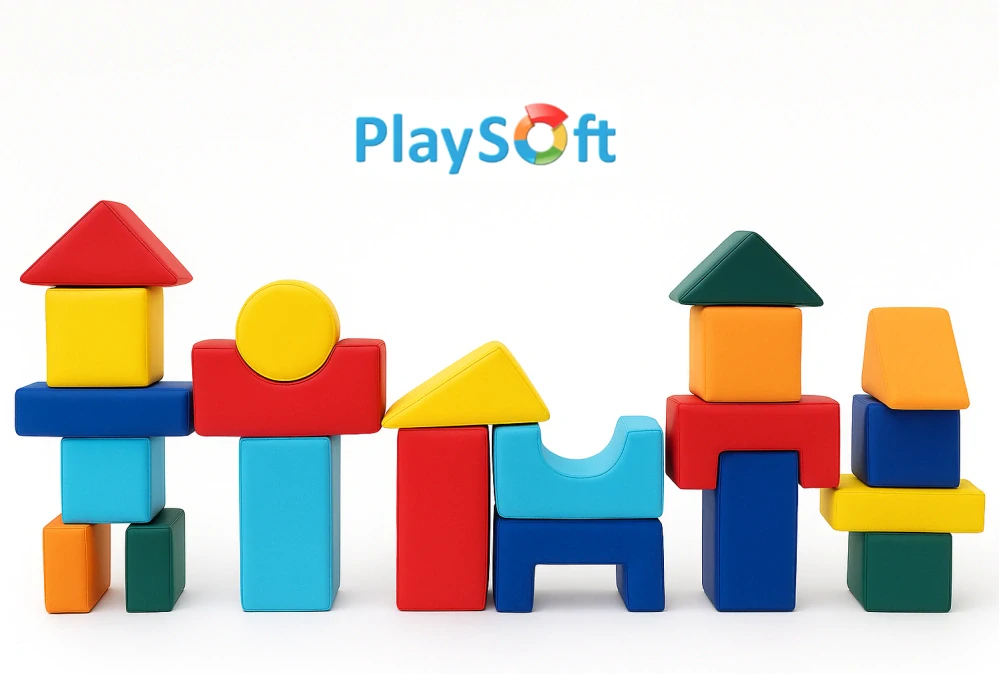 Molitanová stavebnice PlaySoft 26 ks KOŽENKA (20 cm) + DOPRAVA ZDARMA