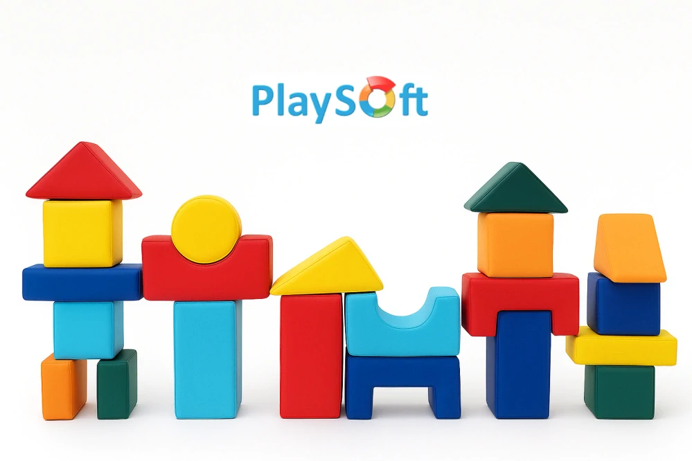 Molitanová stavebnice PlaySoft 21 ks KOŽENKA (20 cm) + DOPRAVA ZDARMA