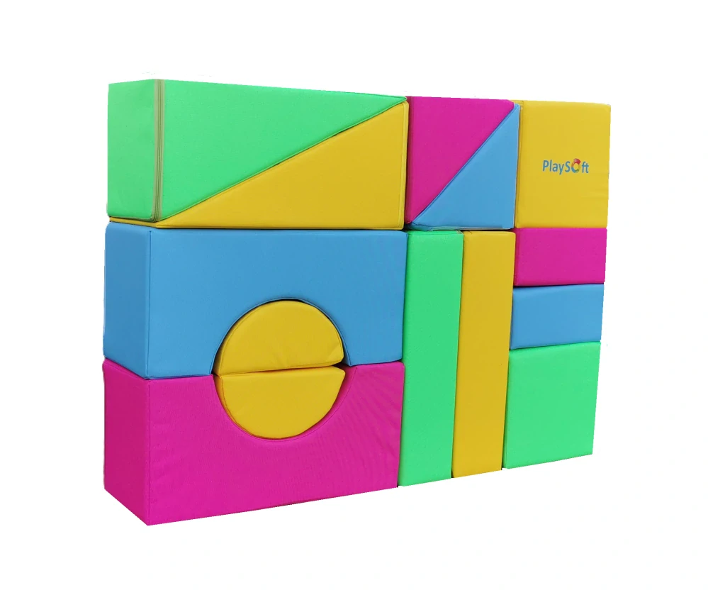 Molitanová stavebnice PlaySoft VELKÁ 14 ks PASTEL (30 cm) + DOPRAVA ZDARMA