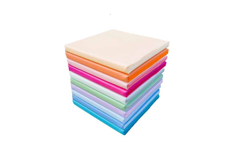 PODSEDÁKY PlaySoft čtverec PASTEL (35x35 cm) 10 ks