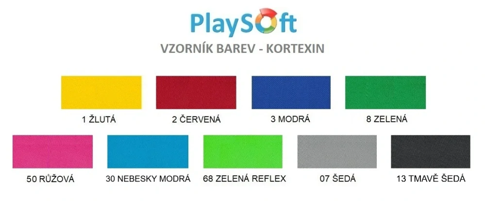 Skládací molitanová MATRACE PlaySoft 150x100x5 cm