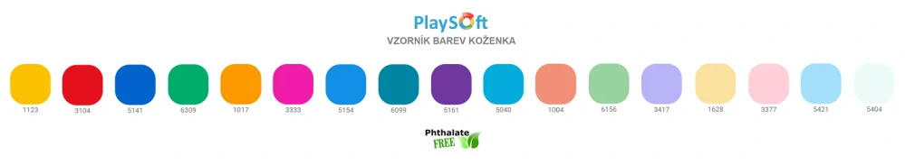 PODSEDÁK PlaySoft kulatý (35 cm) 1 ks