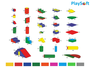 Molitanové díly PlaySoft DUO (na zakázku)