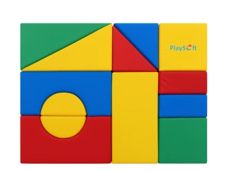Molitanová stavebnice PlaySoft VELKÁ 13 ks (30 cm) + DOPRAVA ZDARMA