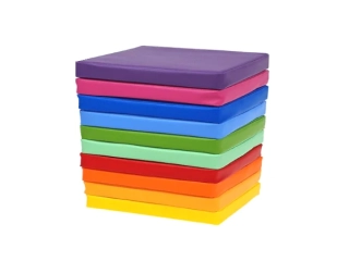 PODSEDÁKY PlaySoft čtverec (35x35 cm) 10 ks