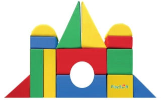 Molitanová stavebnice PlaySoft VELKÁ 14 ks (30 cm) + DOPRAVA ZDARMA