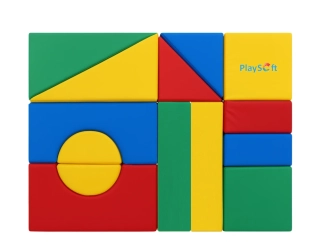 Molitanová stavebnice PlaySoft VELKÁ 14 ks (30 cm) + DOPRAVA ZDARMA