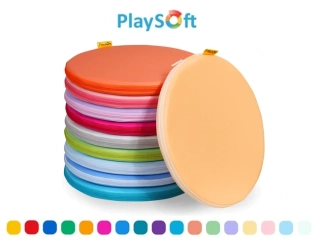 PODSEDÁK PlaySoft kulatý (35 cm) 1 ks