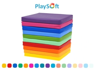 PODSEDÁK PlaySoft čtverec (35x35 cm) 1 ks