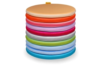 PODSEDÁKY PlaySoft kulaté PASTEL (35 cm) 10 ks
