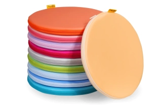 PODSEDÁKY PlaySoft kulaté PASTEL (35 cm) 10 ks