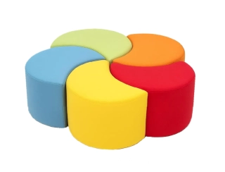 SEDACÍ ROZETA PlaySoft - molitanová modulární sestava 5 ks + DOPRAVA ZDARMA