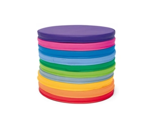 PODSEDÁKY PlaySoft kulaté (35 cm) 10 ks